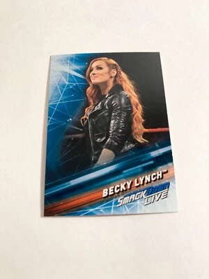 Becky Lynch 2019 Topps WWE SmackDown Live Base Card # 8 - Image 1 of 2