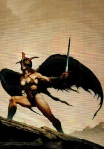 Tarjeta coleccionable surrealista Brom Art Fantasy 1992/93 - Imagen 1 de 2