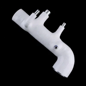 White For 98-00 Subaru Impreza WRX STI GC8 EJ20 VER 5-6 Silicone Induction Hoses - Picture 1 of 7
