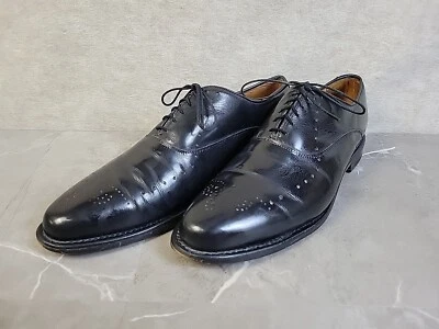 Allen Edmonds Weybridge Black Oxfords Wingtip Dress Mens Shoes Size 11.5 A - Image 1 of 4