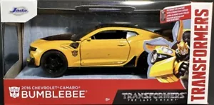 JADA TOYS TRANSFORMERS BUMBLEBEE 2016 CHEVY CAMARO 1:32 1/32 DIECAST Car - Picture 1 of 13