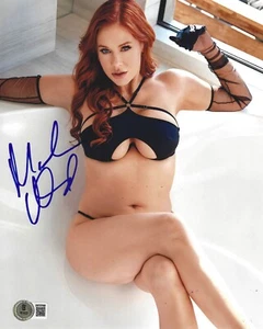 Hot Sexy Maitland Ward Signed 8x10 Photo Adult Star Authentic Autograph Beckett - Picture 1 of 2