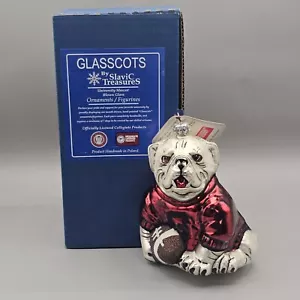 NEW Glasscots - Slavic Treasures - Georgia Bulldogs - UGA - Christmas Ornament - Picture 1 of 11