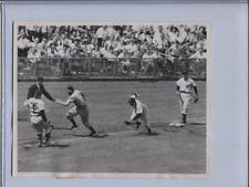PSA Authentic Type I Photo 1947 HoFer Yogi Berra Rookie Season with Yankees