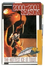 2000-01 Colorado Gold Kings WCHL Hockey Schedule !!! Many Sponsors