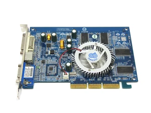 CHAINTECH Nvidia FX 5500 256MB 128-bit VGA Card - AGP Slot - Picture 1 of 2