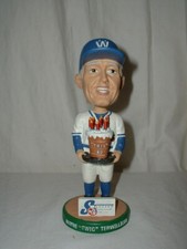 Wayne "Twig" Terwilliger 80th Birthday Fort Worth Cats Bobblehead NIB