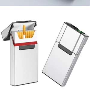 Timed Cigarette Dispenser For Slim Cigarettes Lock Box with a Timer USB Lighter - Picture 1 of 9