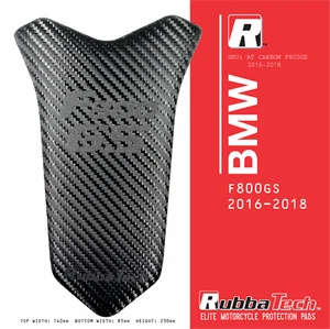 Rubbatech AT Carbon Tank Pad BMW F800GS 2016-2018 - Picture 1 of 3