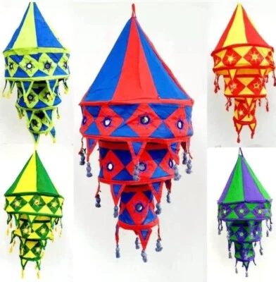 20 Pcs of Hanging Lamps Handmade Collapsible Lamps Lights Home Lantern Gifts - Image 1 of 4