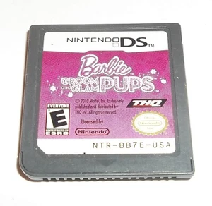 Nintendo DS Game - Barbie Groom and Glam Pups - Works - Picture 1 of 1