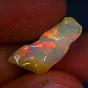 4.70Ct Five-star Fancy 21 X 9 mm 3D Water Clear Solid Crystal Welo Opal - Picture 1 of 2