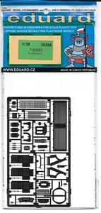Eduard T-80 MBT Dettagli Incisione Fotografica 1/35 328 per Dragon Kit DO ST - Foto 1 di 2