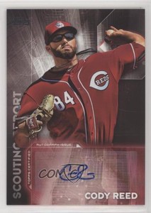 2016 Topps Update Scouting Report Auto Cody Reed #SRA-CR Rookie Auto RC