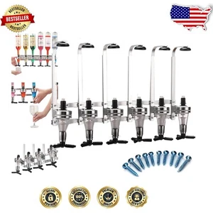 Sleek Wall Mounted Alcohol Dispenser - 30ml Precision Pours for Bar Enjoyment - Picture 1 of 10