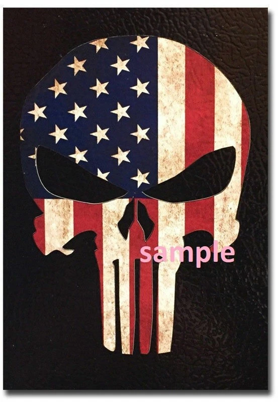 PUNISHER LOGO REFRIGERATOR MAGNET TOOL BOX LOCKER CHRISTMAS GAG GIFT MAN CAVE