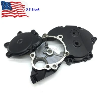 Комбинированная крышка правого сцепления двигателя подходит для Kawasaki Ninja ZX-10R 2006-2010 годов выпуска - Изображение 1 из 4