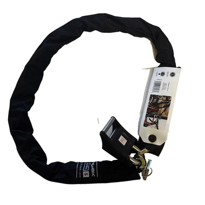 Hiplok Home Chain Lock 8mm x 120cm Sold Secure Silver - Image 1 of 4