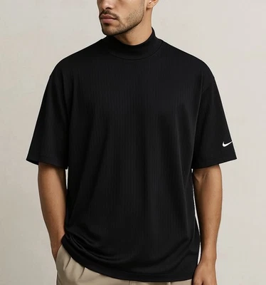 Camisa Nike Golf Fit Cuello Simulado Seco Negra XXL, Polo Elástico Rendimiento Foto 1 de 4