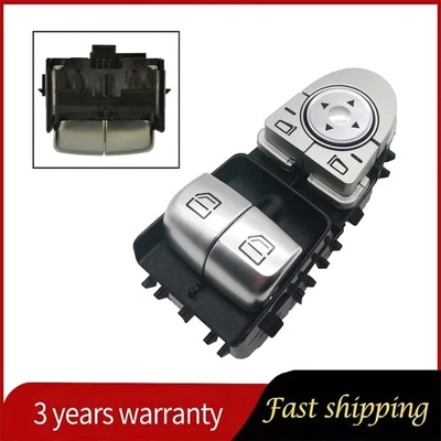 Interruptor de ventana delantero izquierdo DWS2079 para Mercedes-Benz C63 AMG 2017-18 4,0 L V8 Turbo Foto 1 de 4