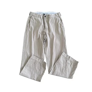 Polo by Ralph Lauren Mens Khaki Chino Pants Size 35x32 Casual Classic - Picture 1 of 8