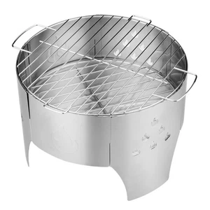 Outdoor Adventures Campfire Grill Barbecue Equipment Quick Setup Seasonal Use - Picture 1 of 12