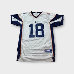 White Reebok Super Bowl Colts Peyton Manning Jersey Youth Boys XL 18-20 - Picture 1 of 8