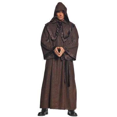 Men's Monk Robe Deluxe - Underwraps Costumes - Image 1 of 2