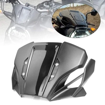 Parabrisas negro para motocicleta Honda CB650R 2019-23 CB1000R 2018-20 Foto 1 de 4