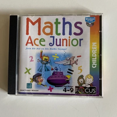 Maths Ace Junior PC CD  - Image 1 of 3