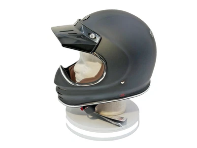 Casco clásico retro Torc T3 negro mate talla XS - T315:21 Foto 1 de 4