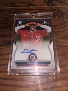 2023 Bowman Chrome - Prospect Autografi Elian Soto #CPA-ES (AU, RC) - Foto 1 di 2