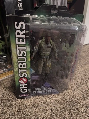 Figura Diorama Diamond Select Ghostbusters Winston 2015 Rooftop Nueva en Caja Foto 1 de 3