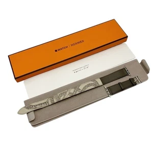 Apple Watch Hermes Double Tour Bracelet Corde Bracelet Cuir 40mm avec Boîte - Photo 1 sur 10