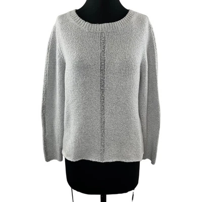Suéter Pullover FEEL THE PIECE by Terre Jacobs Gris Cuello Redondo Manga Larga Talla M/L Foto 1 de 4