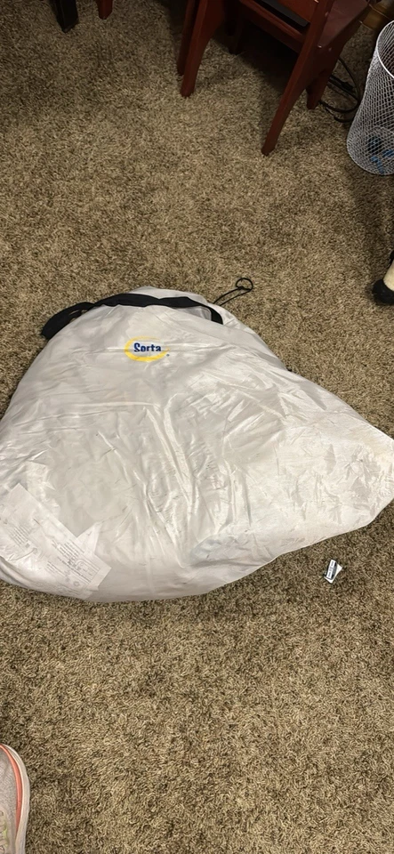 Serta 79812940 Inflatable Mattress, Size Queen - Blue/Gray - Image 1 of 1