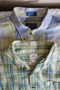 Lot of 2 Pendleton Button Shirts – 1 short sleeve / 1 long sleeve – Mens XL - Picture 1 of 10