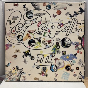 LED ZEPPELIN III 1970 - ATLANTIC SD 19128 Vinyl LP Record Gatefold Pinwheel VG+ - Picture 1 of 4