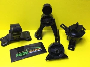 Mitsubishi Lancer Ralliart 2.4L Engine Motor Mount Set 4PCS MT - Picture 1 of 1