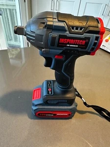 Llave de impacto eléctrica INSPIRITECH 1/2 pulgada inalámbrica con 2 baterías - Imagen 1 de 24