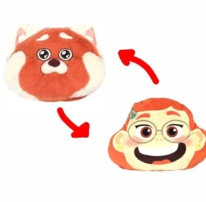 Peluche reversibile Disney rosso che gira Meilin Lee testa di panda rosso 11,8" basta giocare - Foto 1 di 4