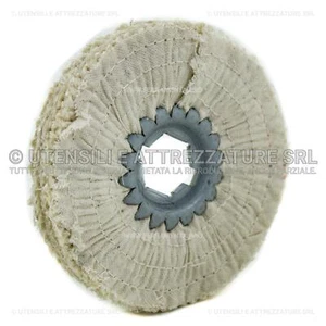 R&G DISCO RUOTA in SISAL MISTO COTONE per PRE LUCIDATURA INOX ACCIAIO METALLI - Foto 1 di 2
