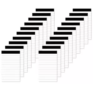 20 Pack Small Notepad, 3 x 5 Inch Ultra Quality Note Pads, Server Lined Papers a - Picture 1 of 6