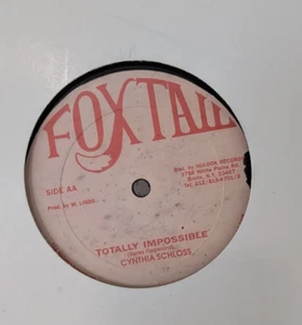 Cynthia Schloss  - Totally Impossible/Signs of The Times Vinyl - Bild 1 von 3