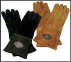 Leather Gloves Gauntlet Renaissance Sword LARP SCA Cosplay Black SALE