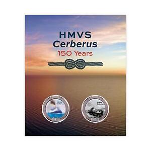 Australia Post Impressions 2021 HMVS Cerberus 150 Years Stamps & Medallions Pack
