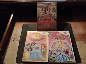 Wii Princess Spiele & versiegelt 5 Filme Prinzessin Sammlung Set - Bild 1 von 9