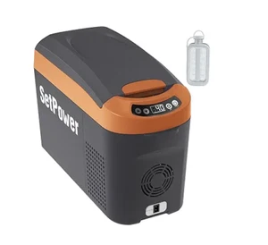 Setpower AB15 12 Volt Portable Car Refrigerator RV Fridge  For Camping  Travel - Picture 1 of 6