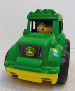 John Deere Toy Tractor Mega Bloks Gren and Yellow  - Picture 1 of 10
