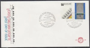 Países Bajos Scott 669-70 FDC - 1985 edición Europa - Imagen 1 de 1